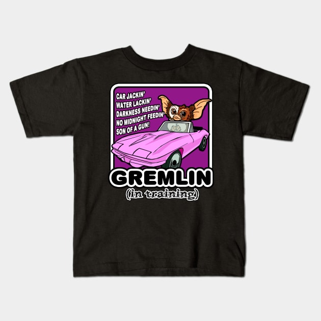 Gremlins don't follow the rules Kids T-Shirt by annadrewthat